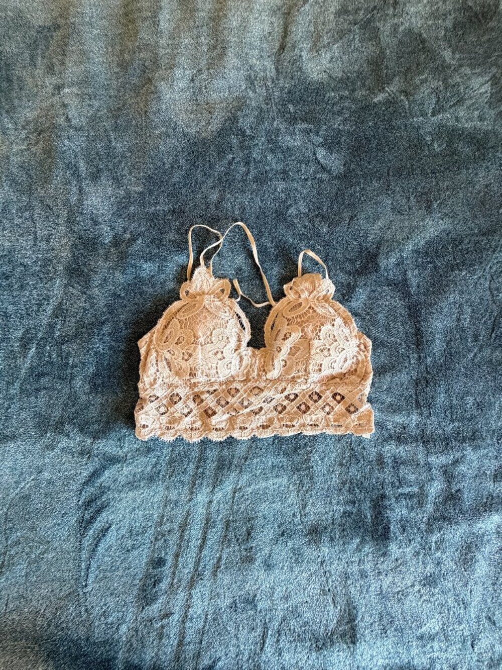 NWOT Anemone Bralette Tan Size Large L